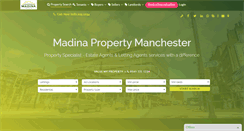 Desktop Screenshot of madinaproperty.com